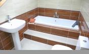 Moabi Beige & Rosso Bathroom Tiles